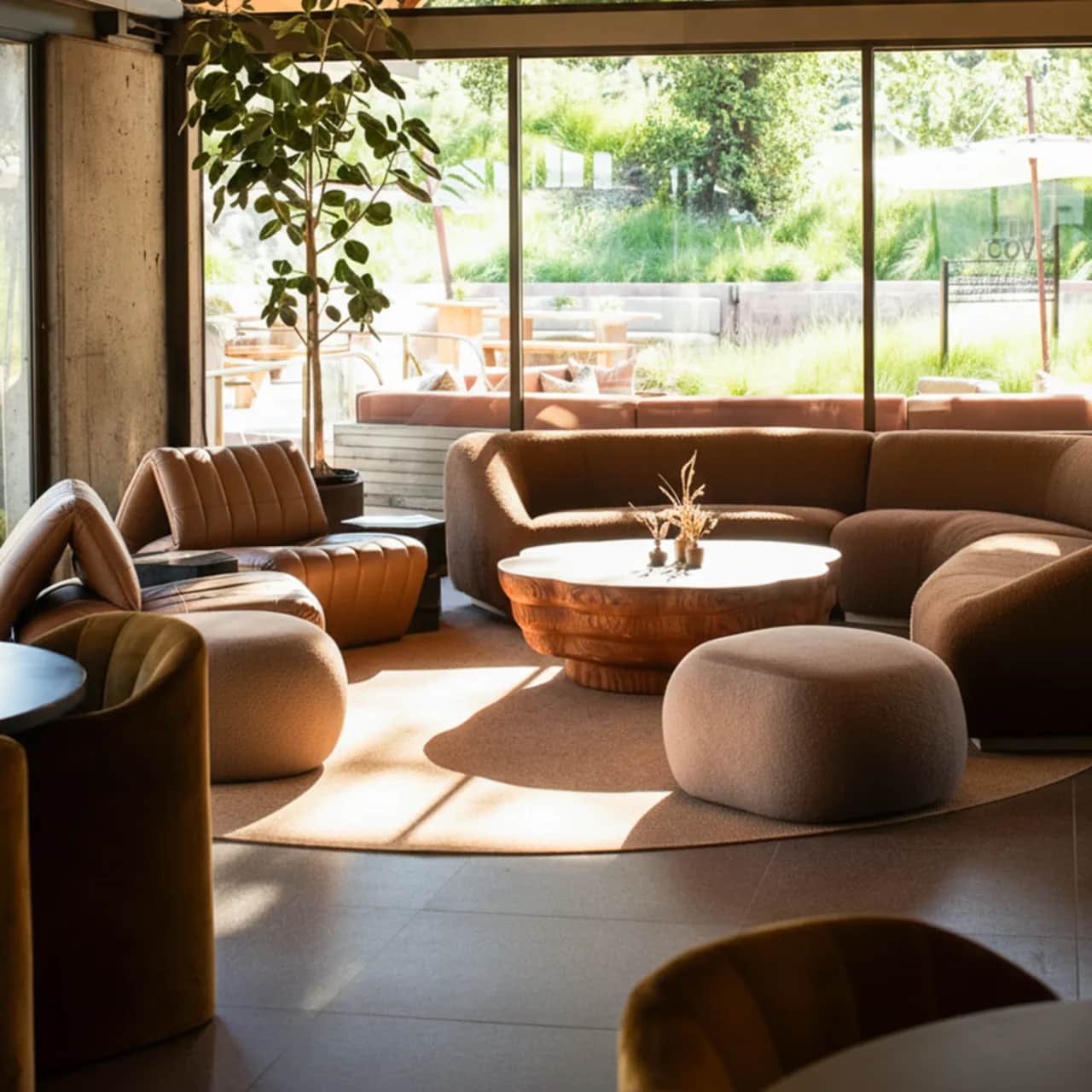 SynSisal® Medina | Cedar Organic Shaped Rug for Chandon