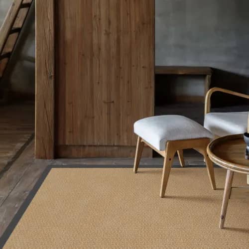 relax: a natural seagrass rug creates soothing spaces (biscayne in color natural)