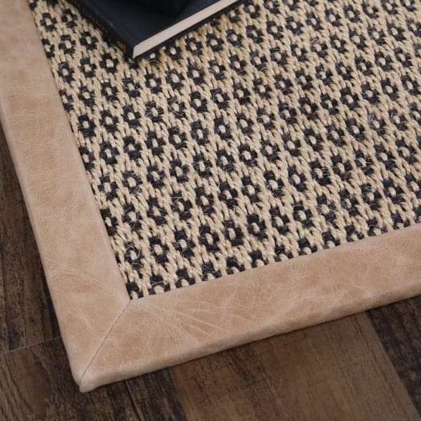 Taos | Tan | Leather Border
