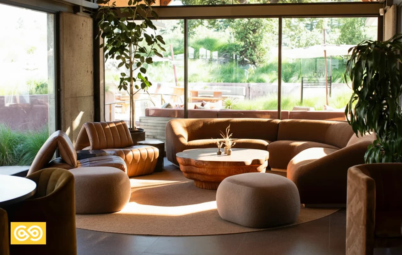 SynSisal® Medina | Cedar Organic Shaped Rug for Chandon