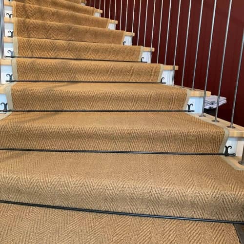 Astute Traveler Brown Stair Runner